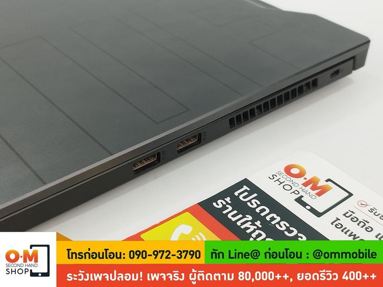 Asus Tuf Dash F15 i5-11300H Ram16 SSD512 Geforce RTX3060 ศูนย์ไทย สวยครบกล่อง เพียง 16,990.- รูปที่ 4