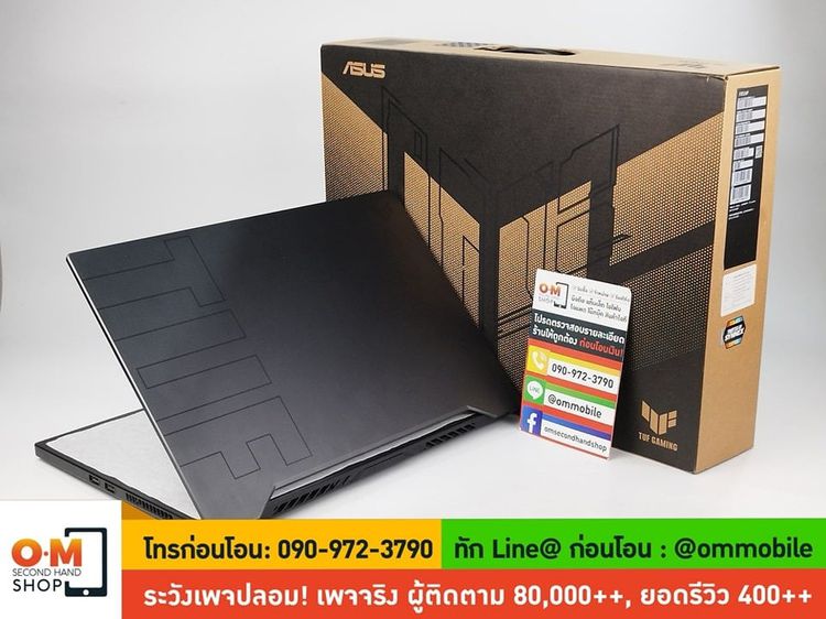 Asus Tuf Dash F15 i5-11300H Ram16 SSD512 Geforce RTX3060 ศูนย์ไทย สวยครบกล่อง เพียง 16,990.- รูปที่ 1