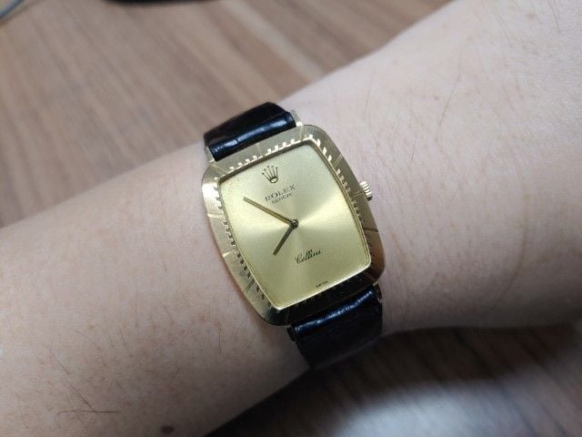 Rolex cellini 4087, 18k solid gold  รูปที่ 2