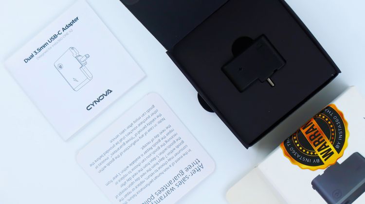 Insta360 One X2 Dual 3.5mm USB-C Adapter หัวแปลงสำหรับเชื่อมต่อหูฟังและไมค์  อุปกรณ์ครบกล่อง ยังไม่ผ่านการใช้งาน  - ID23110013 รูปที่ 5