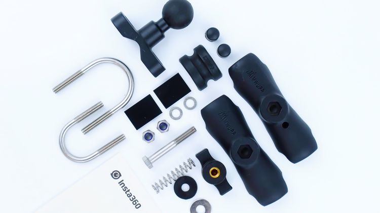 Insta360 Motorcycle U-Bolt Mount อุปกรณ์เสริมสำหรับใช้ร่วมกับการขับขี่มอเตอร์ไซค์และกล้อง Insta360 ยังไม่ผ่านการใช้งาน  - ID23110014 รูปที่ 4