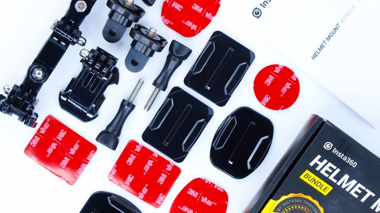 Insta360 Helmet Mount Bundle อุปกรณ์ติดตั้งสำหรับหมวกกันน็อก  สินค้ายังไม่ผ่านการใช้งาน  - ID23110015 รูปที่ 4