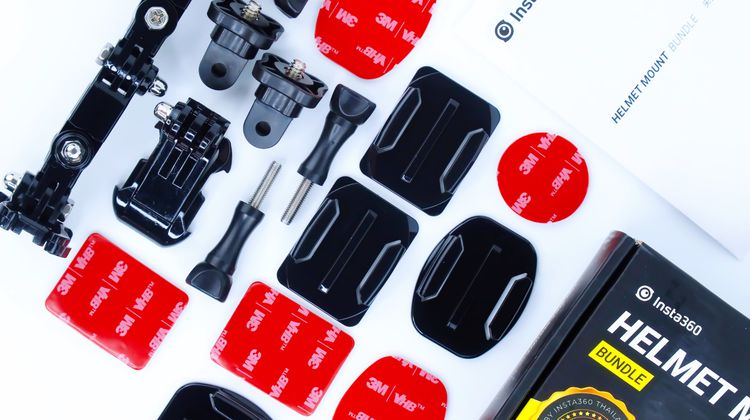 Insta360 Helmet Mount Bundle อุปกรณ์ติดตั้งสำหรับหมวกกันน็อก  สินค้ายังไม่ผ่านการใช้งาน  - ID23110015 รูปที่ 5