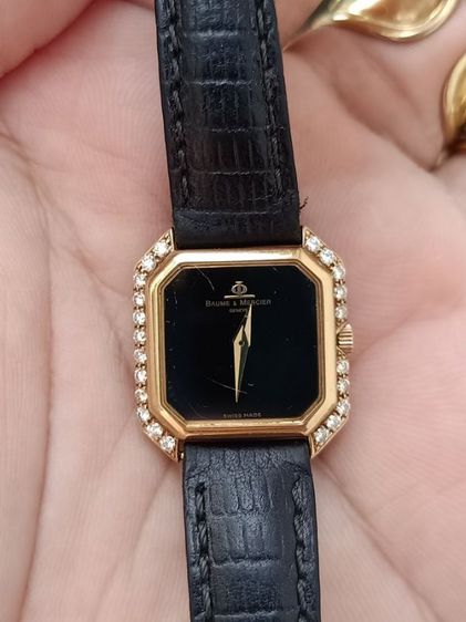 นาฬิกา Baume Mercier GENEVE LADY QUARTZ 18k Solid Gold รูปที่ 4