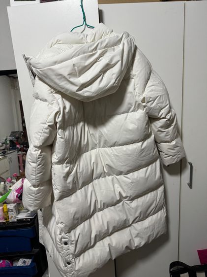 เสื้อโค้ททรงยาว มีฮู้ดแขนยาว เกาหลี รูปที่ 6