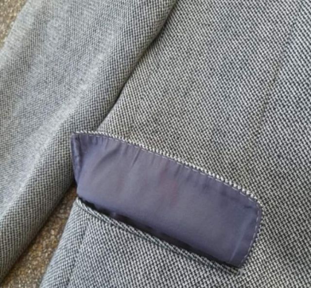 Carven Paris tweed suit blazer 🔵🔵🔵 รูปที่ 9