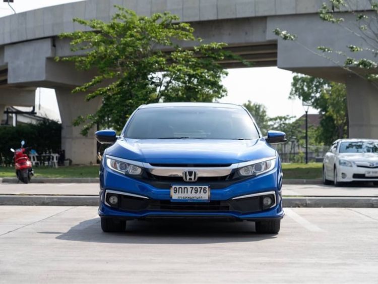 Honda Civic 2019 1.8 EL i-VTEC Sedan เบนซิน ไม่ติดแก๊ส เกียร์อัตโนมัติ น้ำเงิน รูปที่ 2