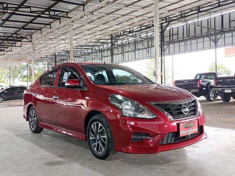 Nissan Almera 2019 1.2 E Sportech Sedan เบนซิน เกียร์อัตโนมัติ แดง รูปที่ 2