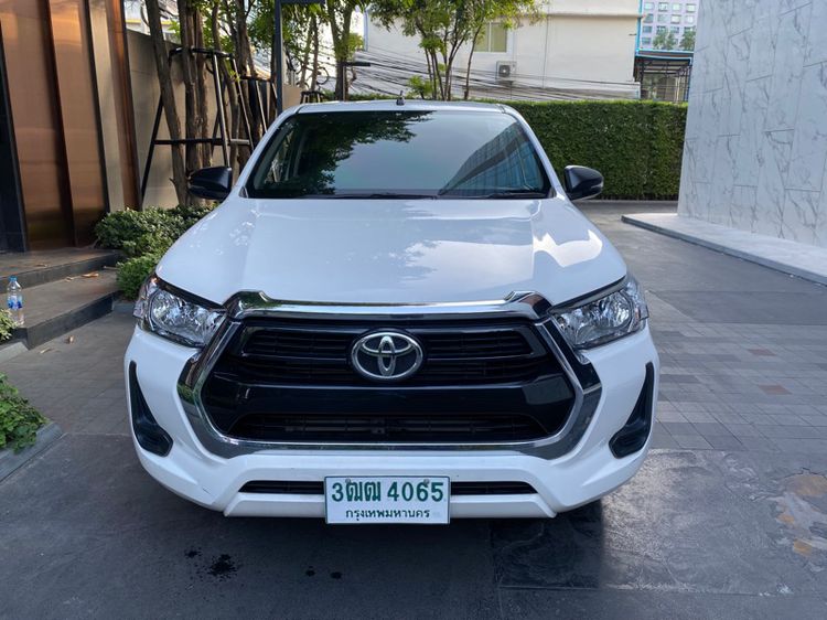 Toyota Hilux Revo 2021 2.4 Z Edition Entry Pickup ดีเซล ไม่ติดแก๊ส เกียร์ธรรมดา ขาว รูปที่ 2