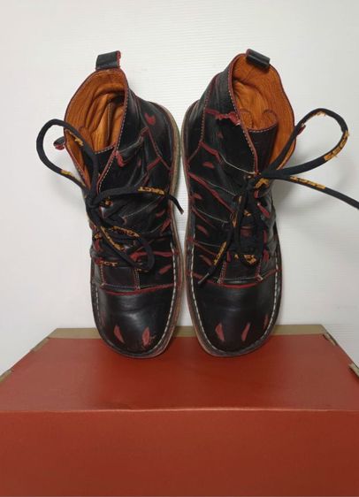 EJECT Boots for Women 40EU(25.7cm) Original ของแท้ มือ 2 สภาพเยี่ยม, รองเท้าบู้ท EJECT หนังแท้แต่งลายแนว"Arts" พื้นเต็มเหมือนมือ 1 สวยมาก รูปที่ 7