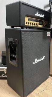 ตู้แอมป์กีตาร์ หัวแอมป์Marshall Code 100H ตู้ลำโพงCabinet Code 212 รูปที่ 3