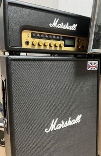 ตู้แอมป์กีตาร์ หัวแอมป์Marshall Code 100H ตู้ลำโพงCabinet Code 212 รูปที่ 4
