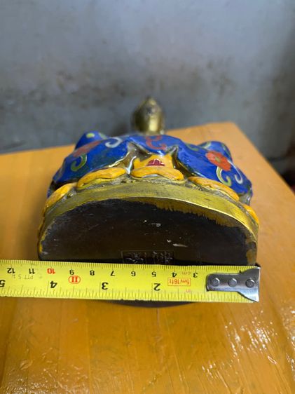 เจ้าแม่กวนอิม ทองเหลืองถมปัดA1 รูปที่ 8