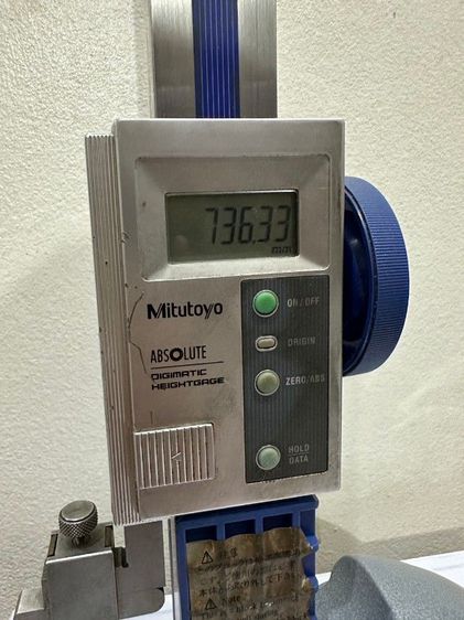 เวอร์เนียร์ไฮเกจดิจิตอล Mitutoyo HDS 0-300mm. ความระเอียดในการวัด 0.01mm. ใช้งานได้ปกติ อุปกรณ์ครบ,ของอยู่พัทยา,โทร.0949812454 รูปที่ 3
