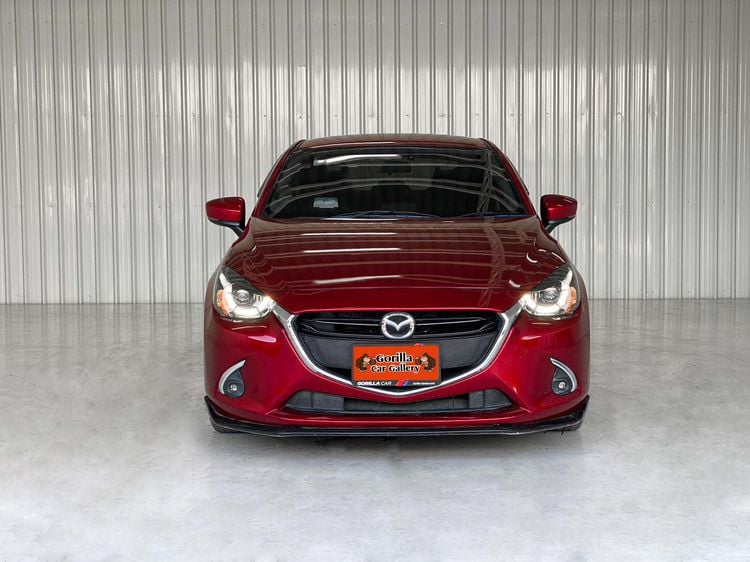 Mazda Mazda 2 2019 1.3 Sports High Connect Sedan เบนซิน เกียร์อัตโนมัติ แดง รูปที่ 3