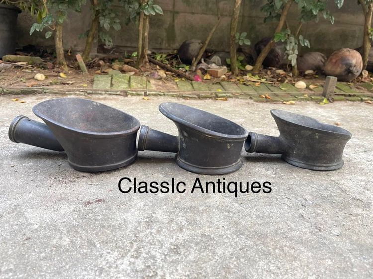 เตารีดจีน ทองเหลืองสัมฤทธิ์ โบราณA13 รูปที่ 4