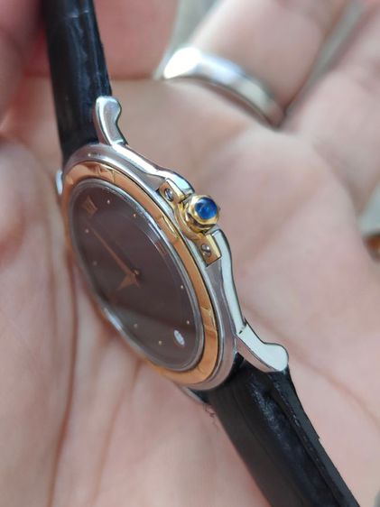 นาฬิกา Raymond Weil Parsifal Collection 18K Gold Model 9189 Black Dial ขอบทอง 18k  รูปที่ 4