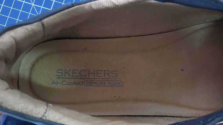 skechers รองเท้าหนังทรงผ้าใบแนววินเทจ รูปที่ 3