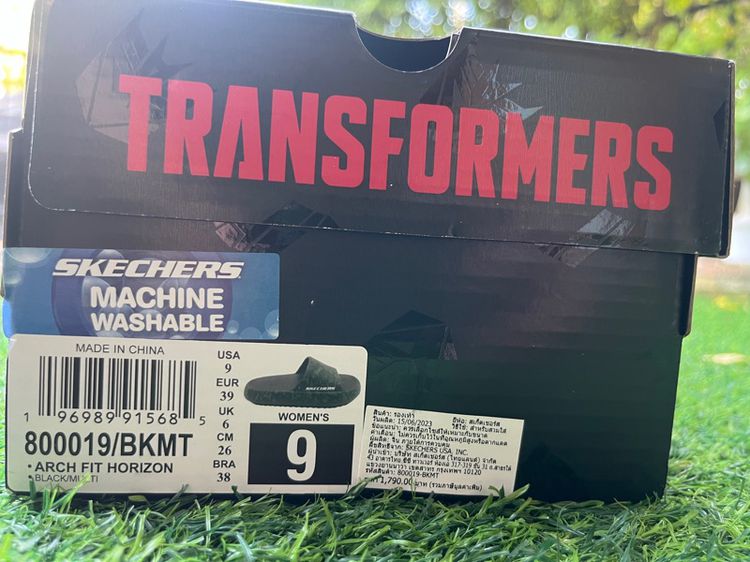 Skechers สเก็ตเชอร์ส รองเท้าแตะ Transformers Sandals เบอร์ 9 US  รูปที่ 8