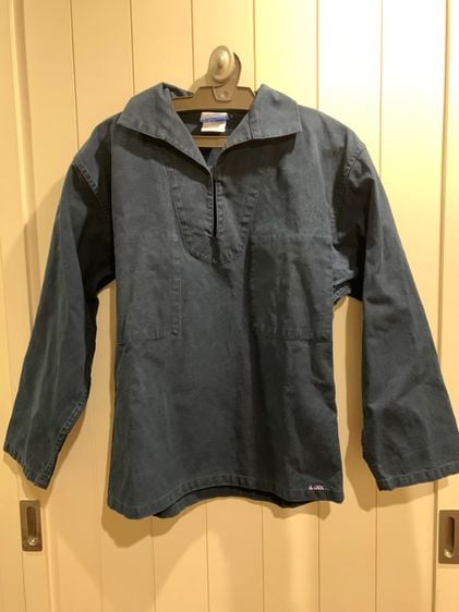 Fisherman smock pullover jacket made in France 