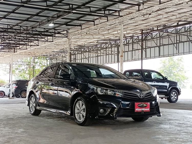 Toyota Altis 2016 1.8 S Sedan เบนซิน เกียร์อัตโนมัติ ดำ