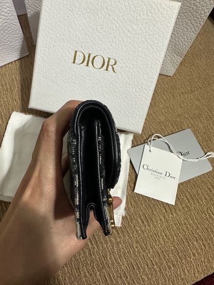 Dior Small Saddle Flap Card Holder รูปที่ 5