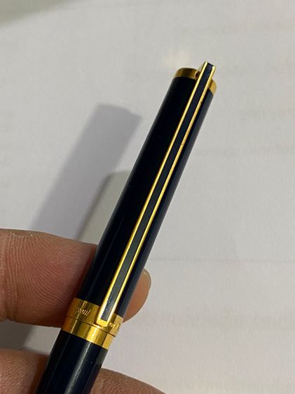 ปากกา ยี่ห้อ ดูปองค์  ลูกลื่น หมึกหมด ด้ามทองสวย สีน้ำเงิน  1800฿ รูปที่ 6