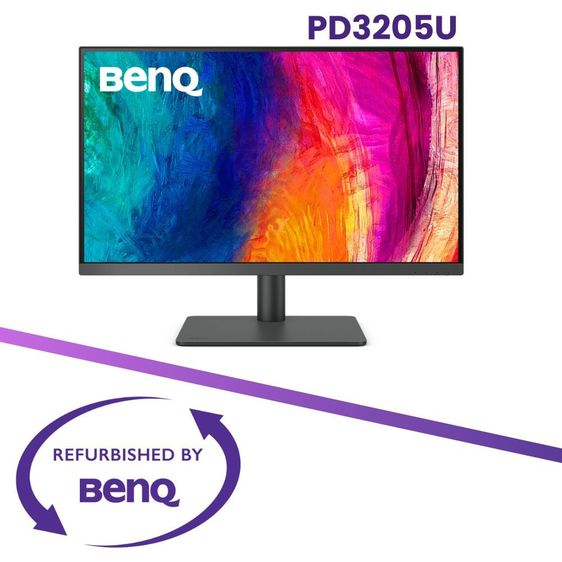 จอภาพ BenQ PD3205U 31.5นิ้ว 4K HDR10 IPS 99 sRGB USB-C Graphic Design Monitor (จอมอนิเตอร์ 4k 32นิ้วมือสอง)