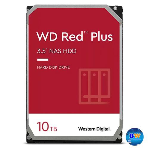 WD101EFBX WD HDD NAS Red Plus 10TB  สินค้าใหม่  ราคา9599