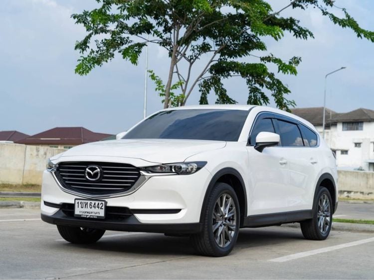 Mazda CX-8 2019 Utility-car เบนซิน ไม่ติดแก๊ส เกียร์อัตโนมัติ ขาว รูปที่ 3