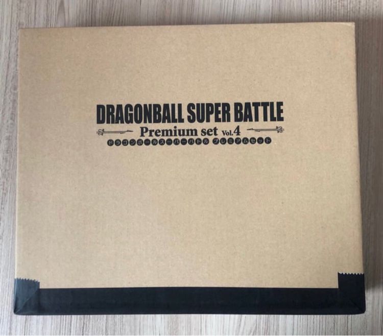 CARDDASS DRAGON BALL SUPER BATTLE Premium set Vol.4