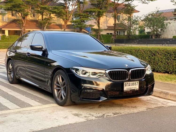 BMW Series 5 2019 520d Sedan ดีเซล ไม่ติดแก๊ส เกียร์อัตโนมัติ ดำ