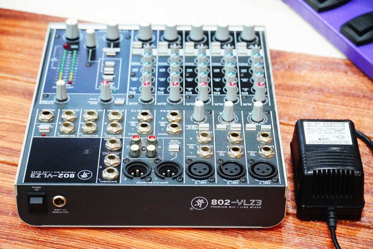 สวยๆญี่ปุ่น MACKIE 802-VLZ3 คอมแพ็คมิกซ์เกรดพรีเมี่ยม ซาวด์คมชัด 8ch 3XLR 3EQ แม๊กกี้เสียงดีทุกรุ่่น รูปที่ 3