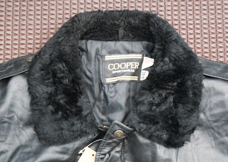 อื่นๆ เสื้อแจ็คเก็ต | เสื้อคลุม ดำ แขนยาว Cooper Original A-2 Leather designed Army Jacket  Made in usa. 