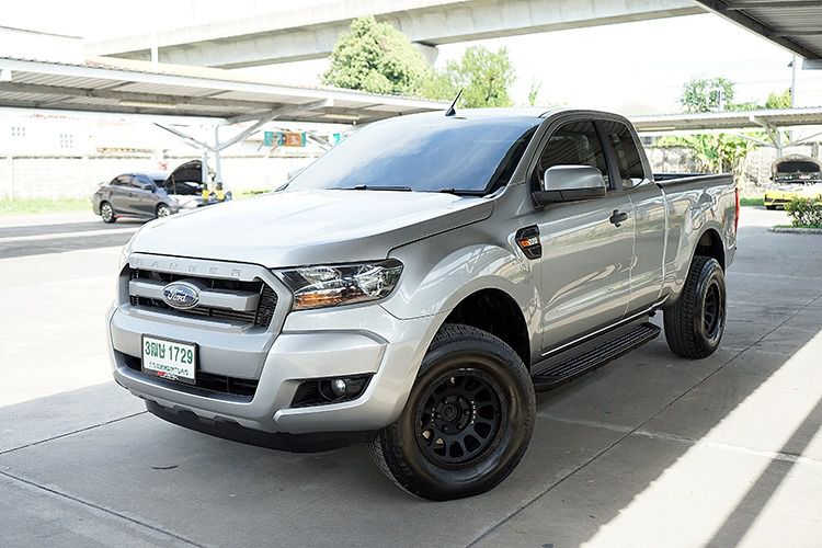 Ford Ranger 2018 2.2 Hi-Rider XLS Pickup ดีเซล ไม่ติดแก๊ส เกียร์อัตโนมัติ เทา