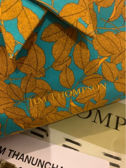 กระเป๋า Jim Thompson Tote bag with tie ใบใหญ่ ของใหม่แท้ 100 รูปที่ 6