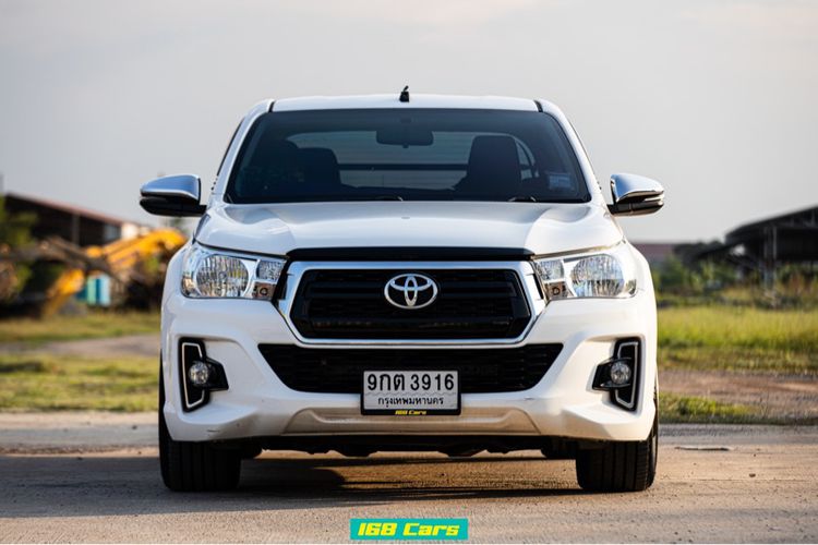 Toyota Hilux Revo 2019 2.4 Z Edition E Pickup ดีเซล ไม่ติดแก๊ส เกียร์ธรรมดา ขาว รูปที่ 2