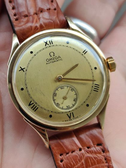 นาฬิกา OMEGA Bumper 14k Solid Gold ปี1944s รูปที่ 2
