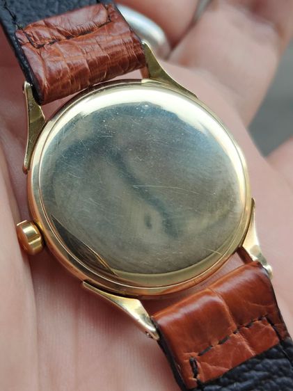 นาฬิกา OMEGA Bumper 14k Solid Gold ปี1944s รูปที่ 6
