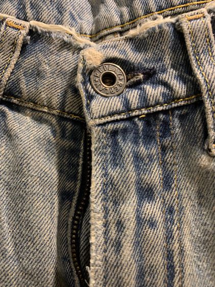 Replay 5 pockets faded jeans made in Italy  รูปที่ 18