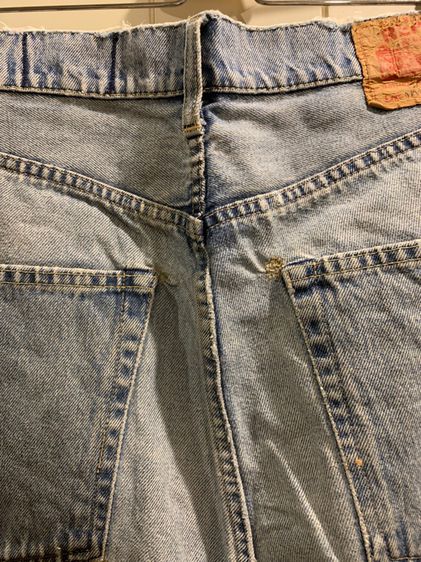 Replay 5 pockets faded jeans made in Italy  รูปที่ 16