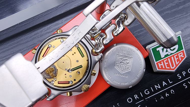 Tag heuer โมเดล Senna Ayrton สีพิเศษ เขียว Japan รูปที่ 10