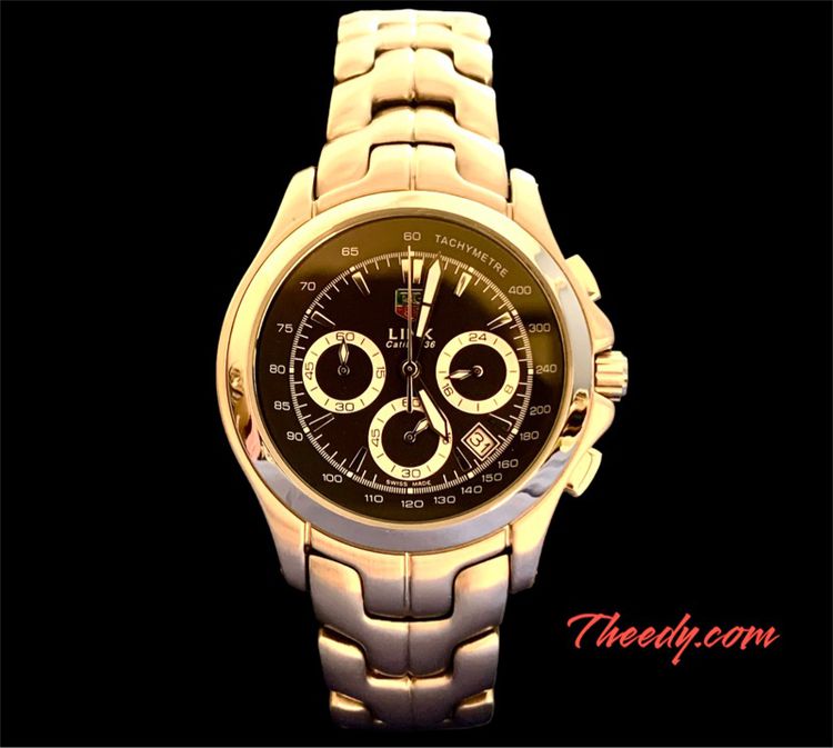 Tag Heuer รุ่น Link Caribre 36 Chronograph (Quartz) Yoshi Kawaguchi มือสอง รูปที่ 2