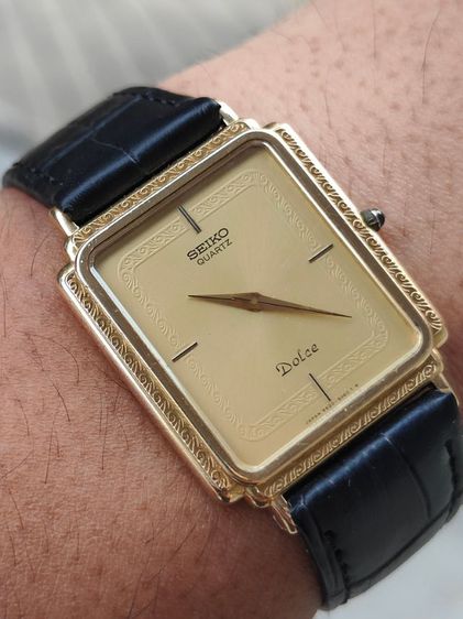 นาฬิกา​ SEIKO Dolce JAPAN 14k Solid Gold รูปที่ 7