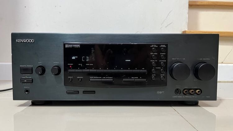 Amp KENWOOD KR-V990D 5.1ไฟ100 vใช้ดูหนังฟังเพลงได้เป็นอย่างดี