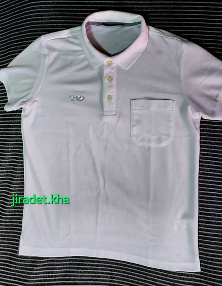 เสื้อคอปกผู้ชาย Grand Sport สีเขียว สีขาว ไซส์เสื้อ (M.) สินค้ามือ 2 สภาพดี ใช้งานน้อยมาก (Limited) ราคาขายรวมจัดส่ง รูปที่ 5