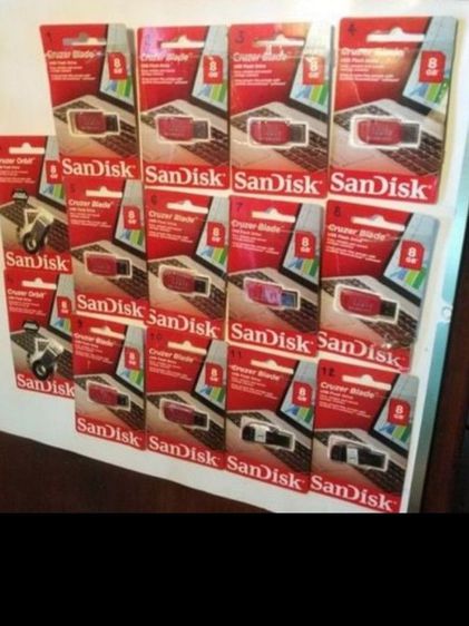 Flash​ Drive​ SanDisk 8​ GB​อัด​หนัง​ฝรั่ง​ใช้​ครั้ง​เดียว​ รูปที่ 4