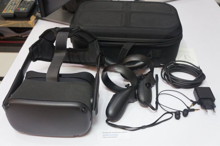 แว่น VR Meta Oculus Quest1 128Gb พร้อมเคส ราคาคุ้มๆ