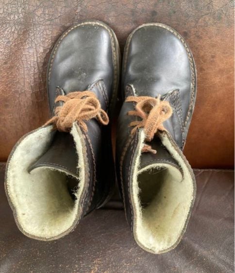 รองเท้าบู๊ท UK 7.5 | EU 41 1/3 | US 8 ดำ Duckfeet  Boot  รองเท้าหนังแท้บูท