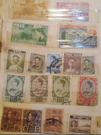 ขายเหมา​สแตมป์​โบราณ​อายุ​กว่า​70​ปี​ รูปที่ 17